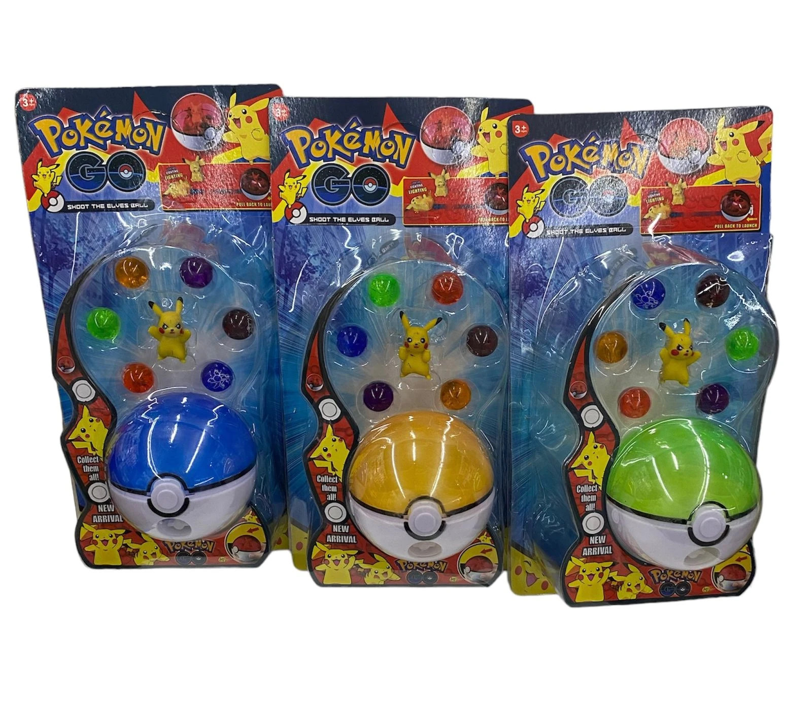 Pikachu con pokebola