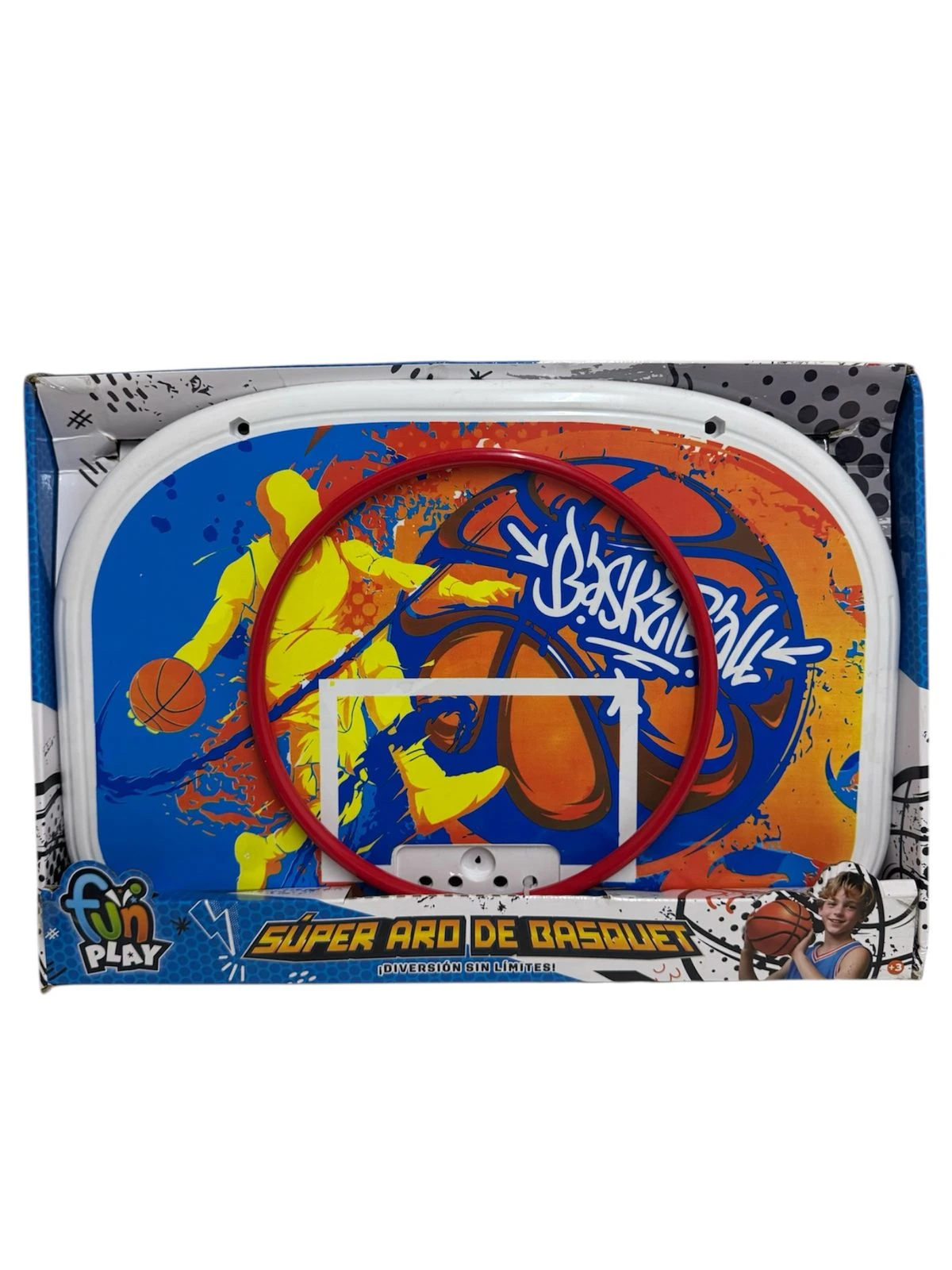Aro de basquet metalico