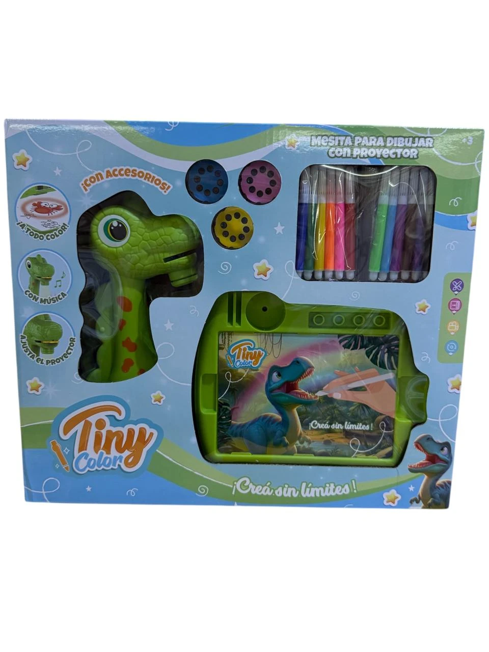 Mesa proyector dino