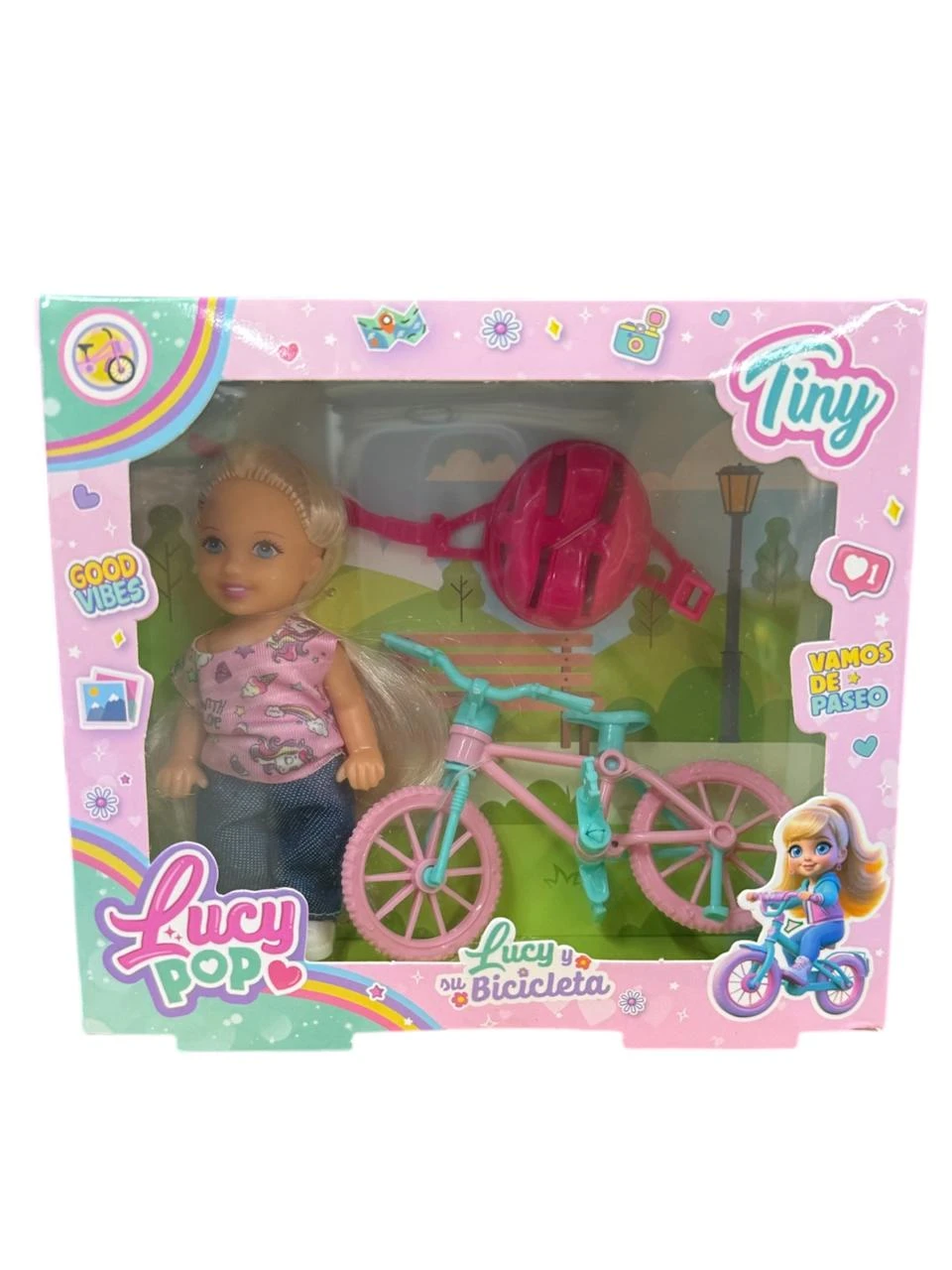 Lucy pop c/ bici