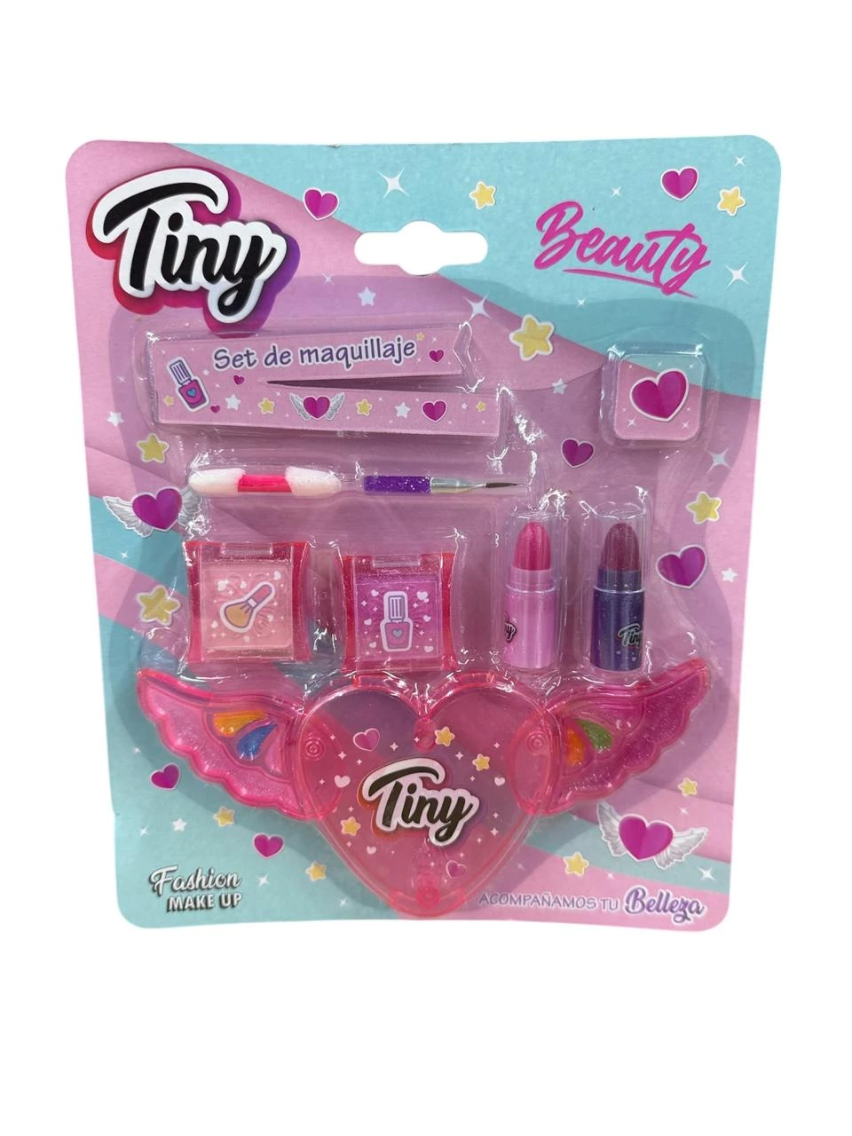 Maquillaje Tiny corazon alas