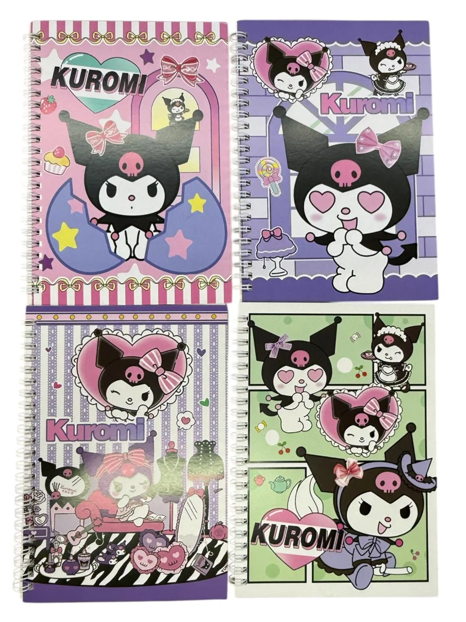 Cuaderno Kuromi anillado