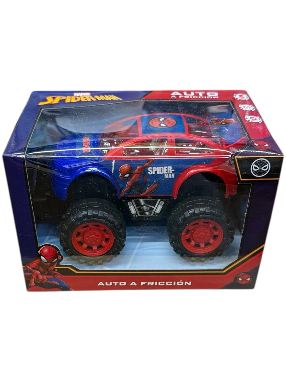 Auto friccion Spiderman