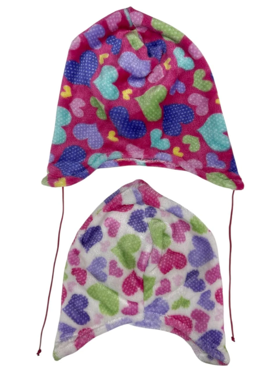 Gorro plush corazones