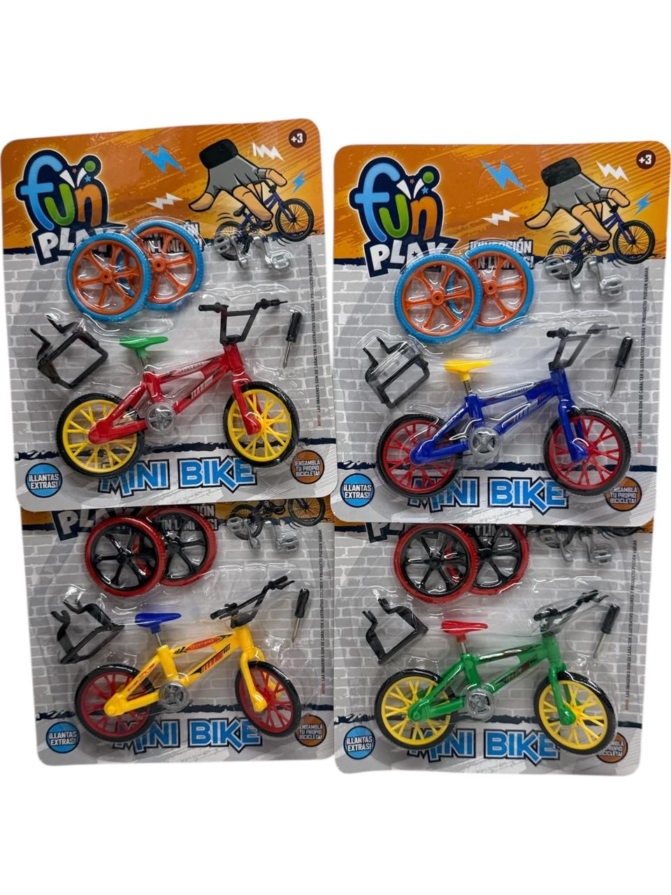 Bici bmx finger c/ acc