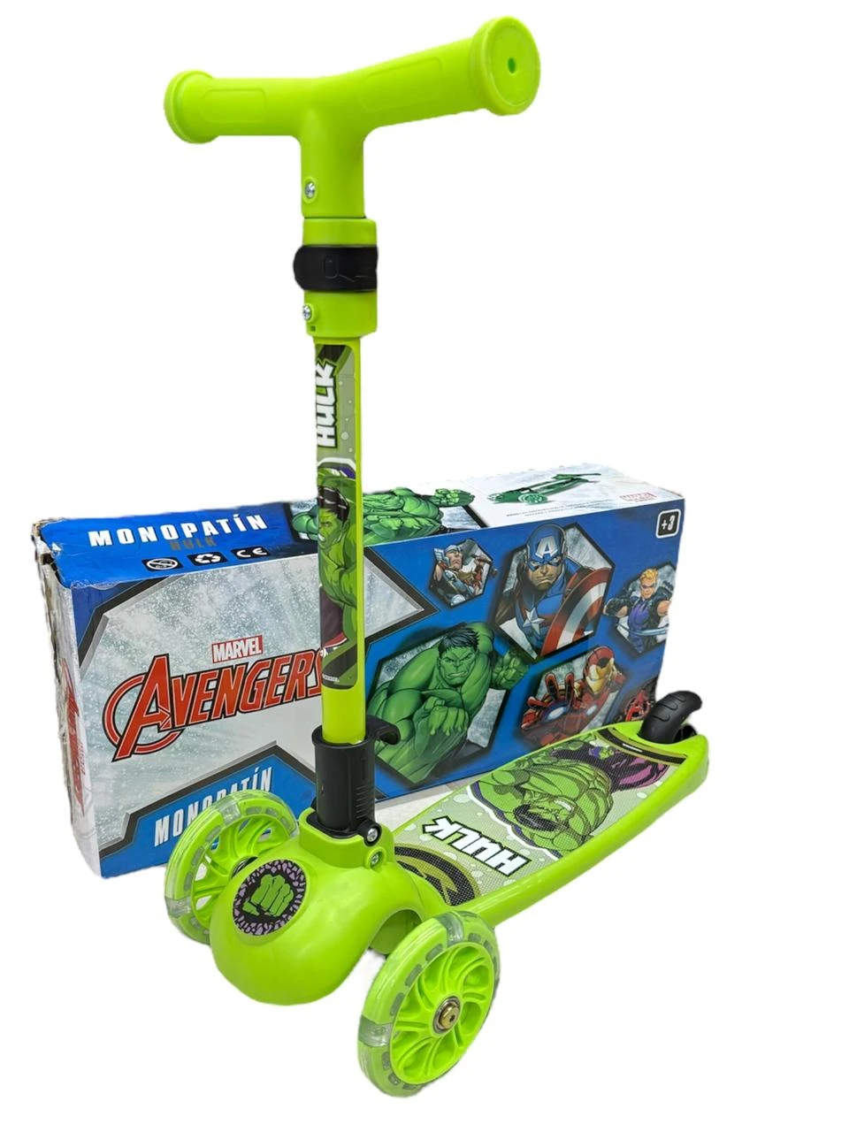 Monopatín plegable avengers