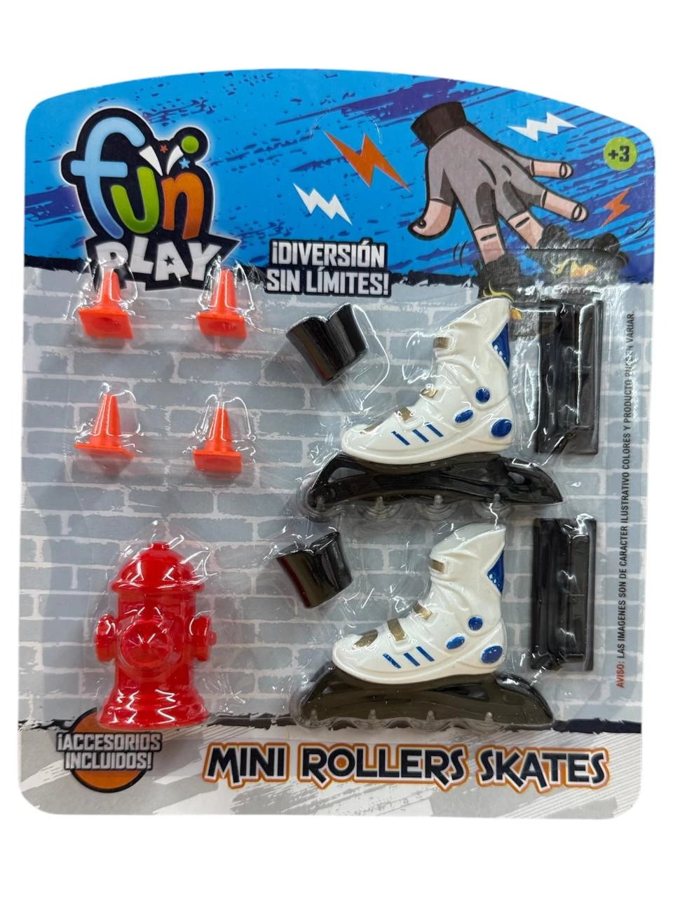 Mini rollers p/ dedos