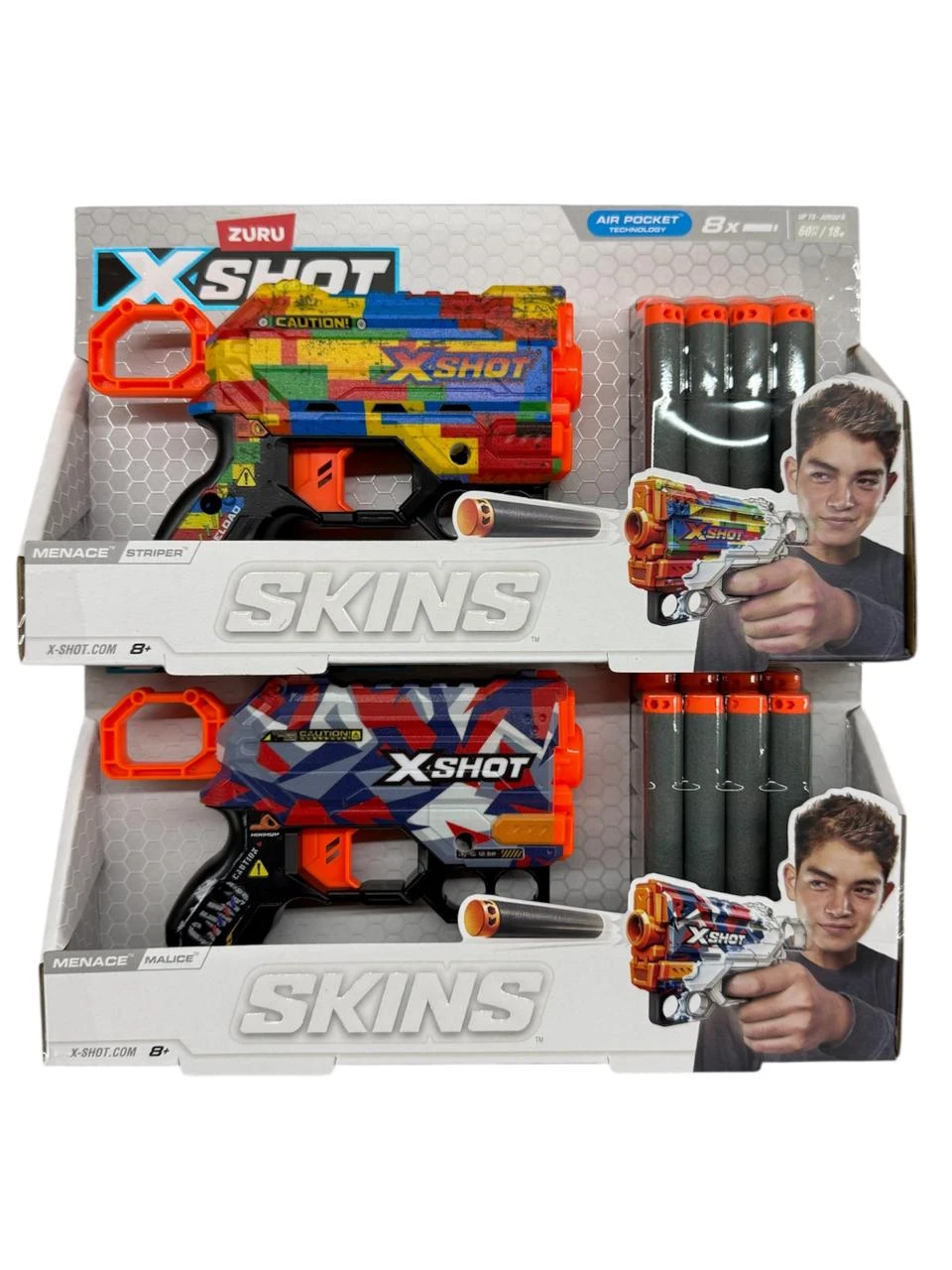 Xshot skins menace
