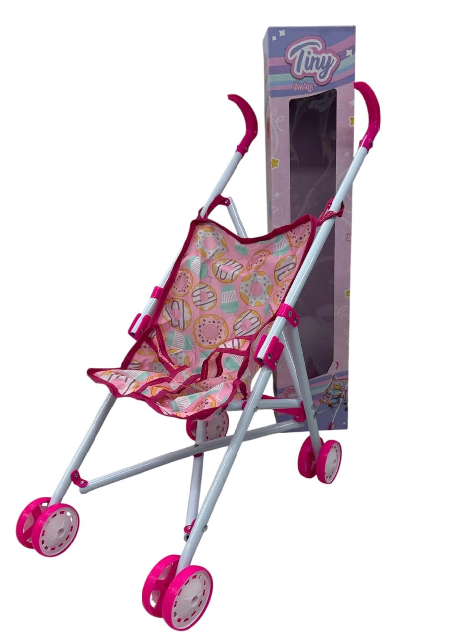 Coche bebe en caja