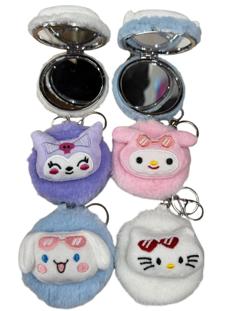 Espejo con llavero Kuromi