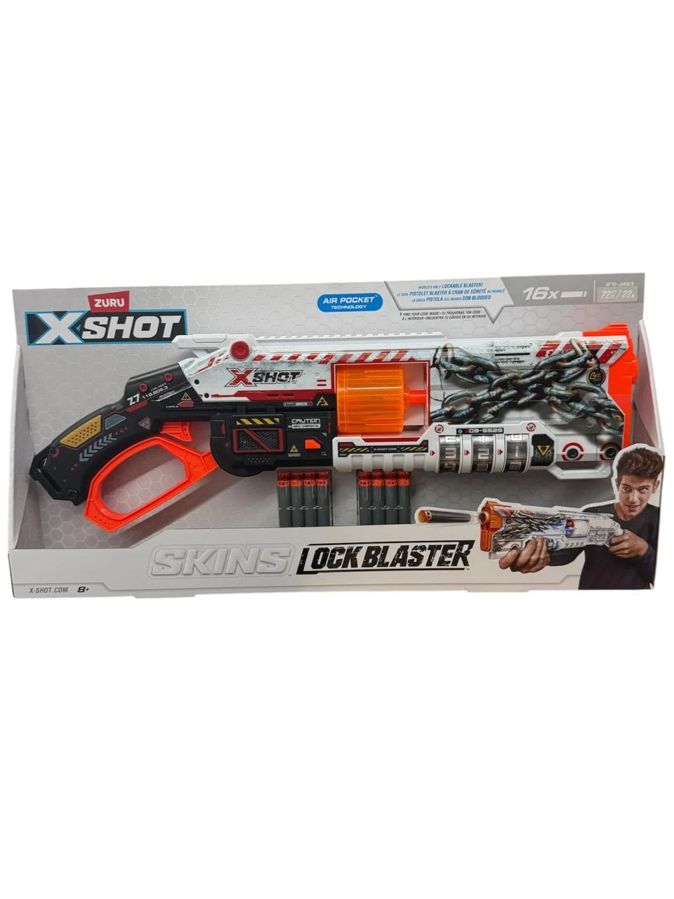 X shot skins Lock Blaster
