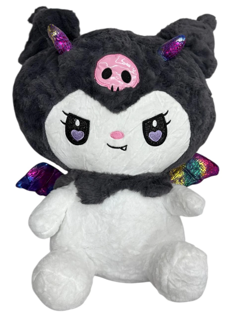 Peluche Kuromi 45cm con alas
