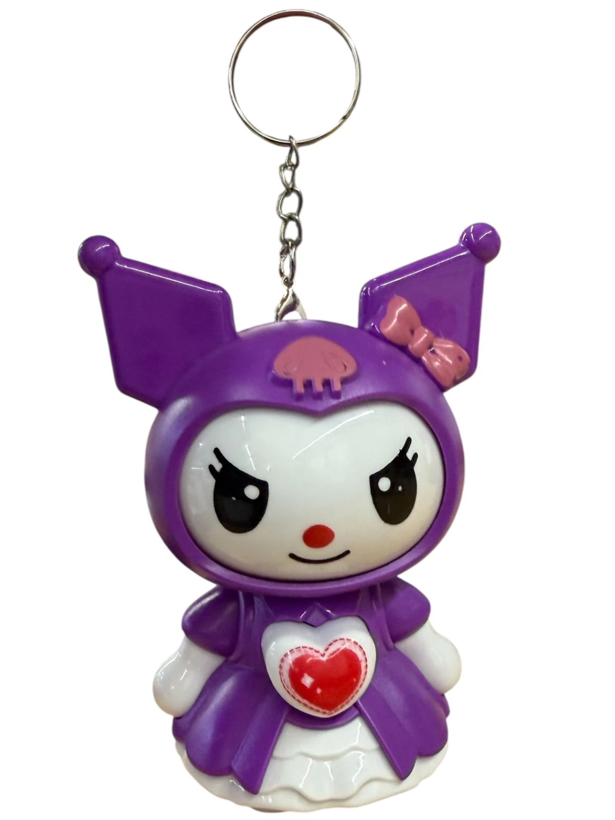Llavero Kuromi cambia de rostro