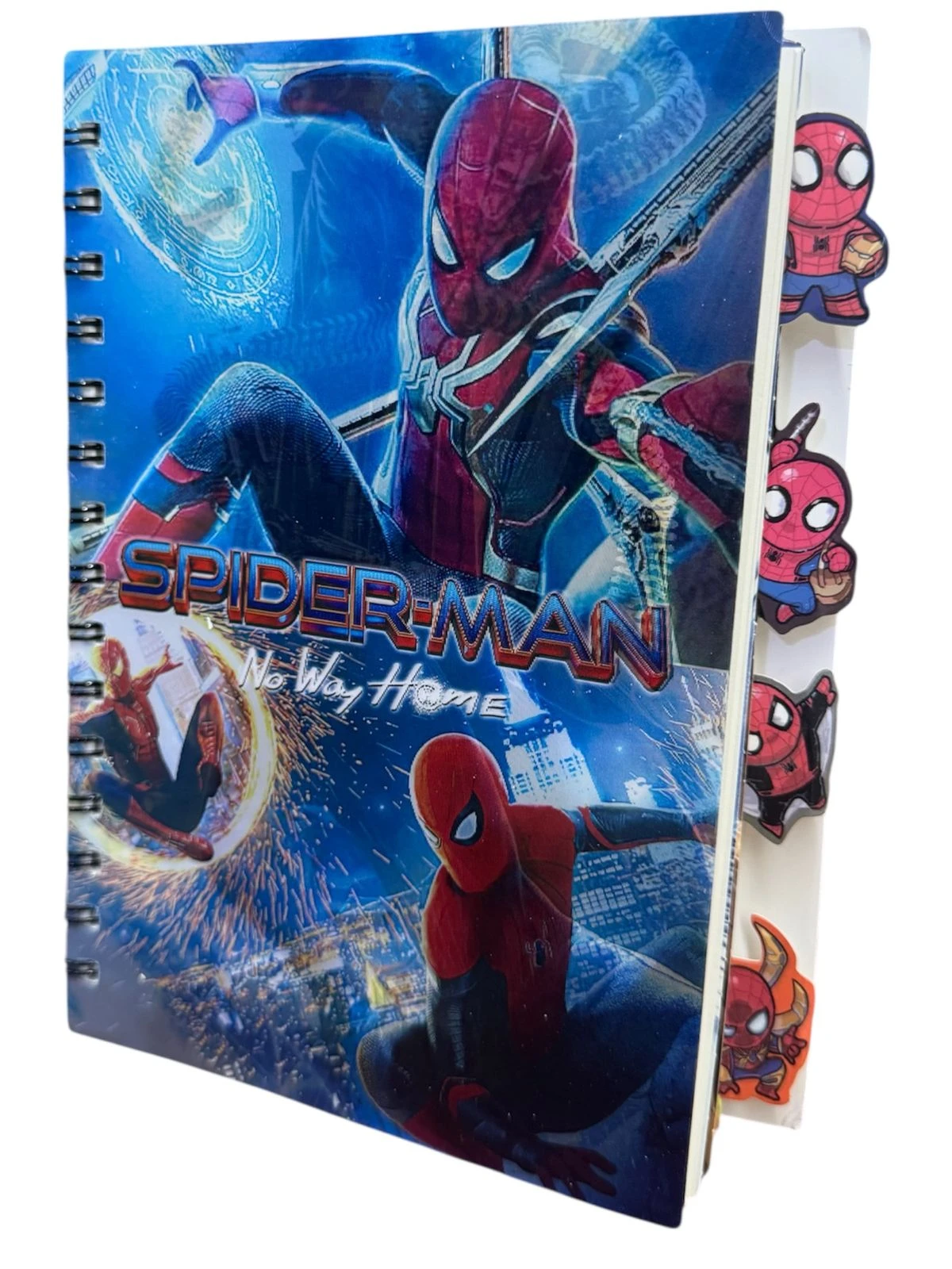 Cuaderno Spiderman 3D