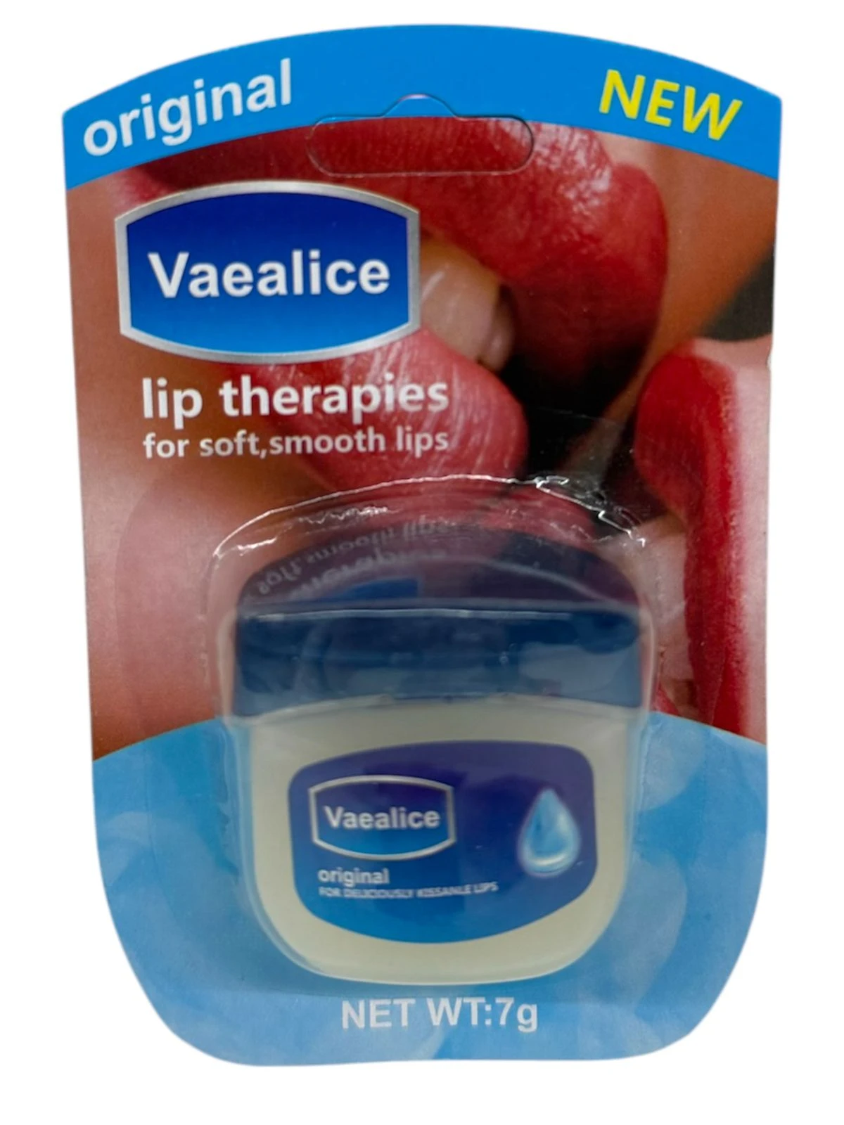 Vaselina sabor original y rosy lips