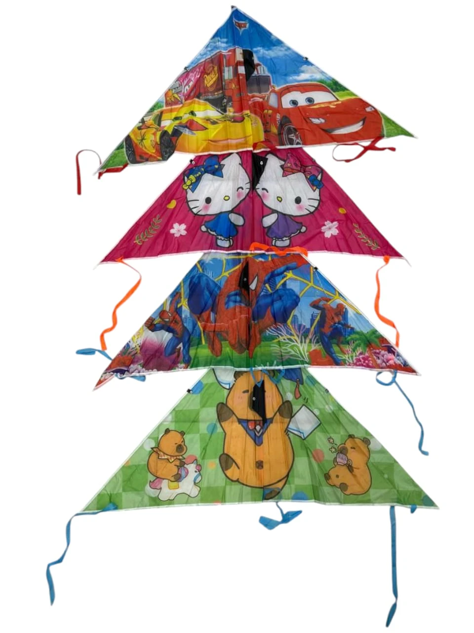 Barrilete triangular con cola 110cm