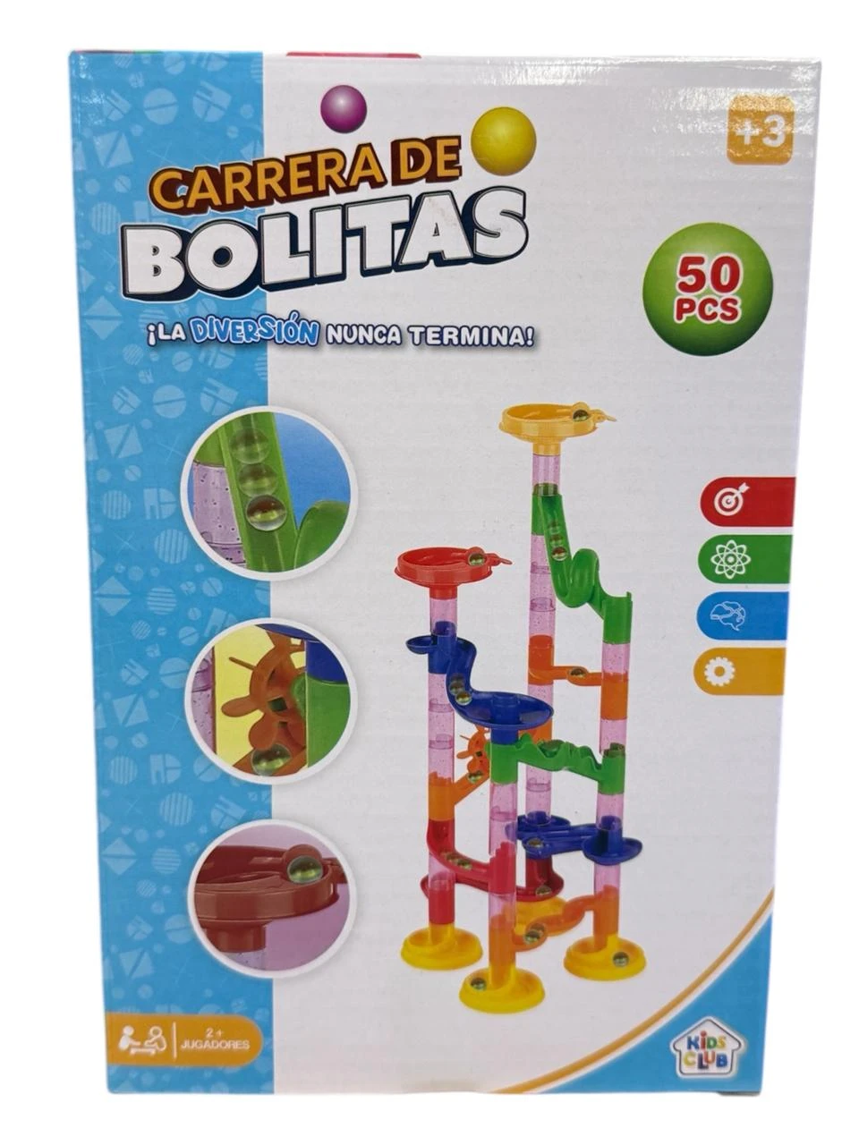 Carrera de bolitas