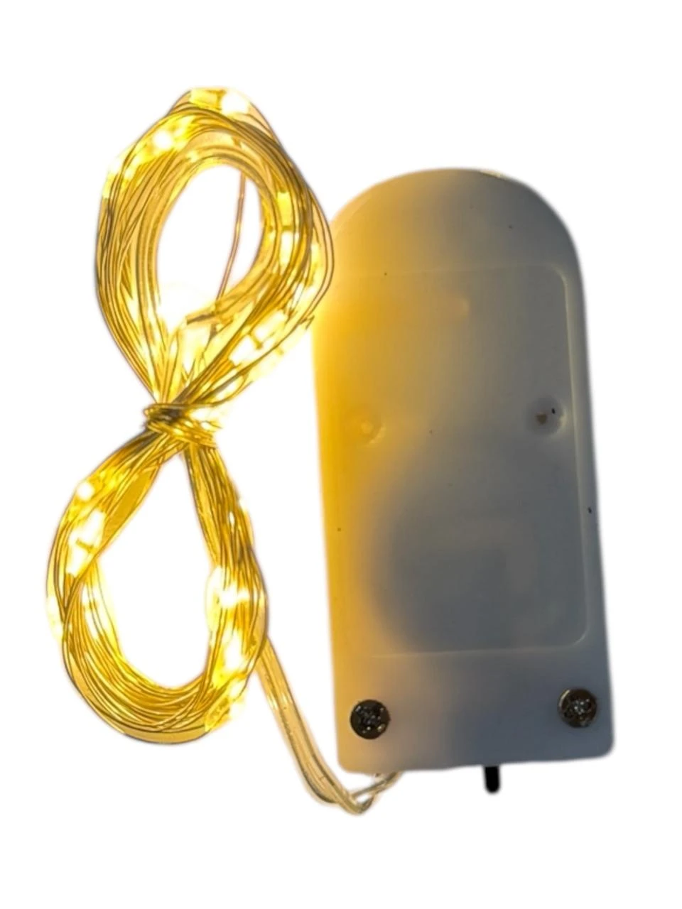 Luz alambre led calida 1m