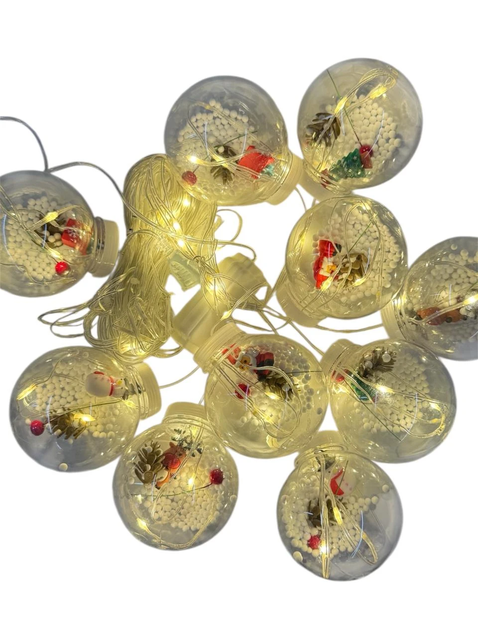Cortina led bola de deseo calida