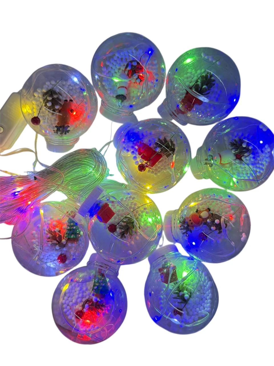 Cortina led bola de deseo multicolor