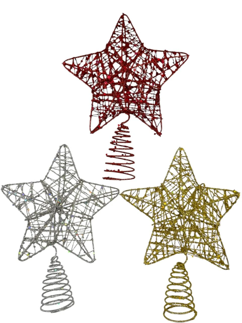 Puntal estrella metal 20cm