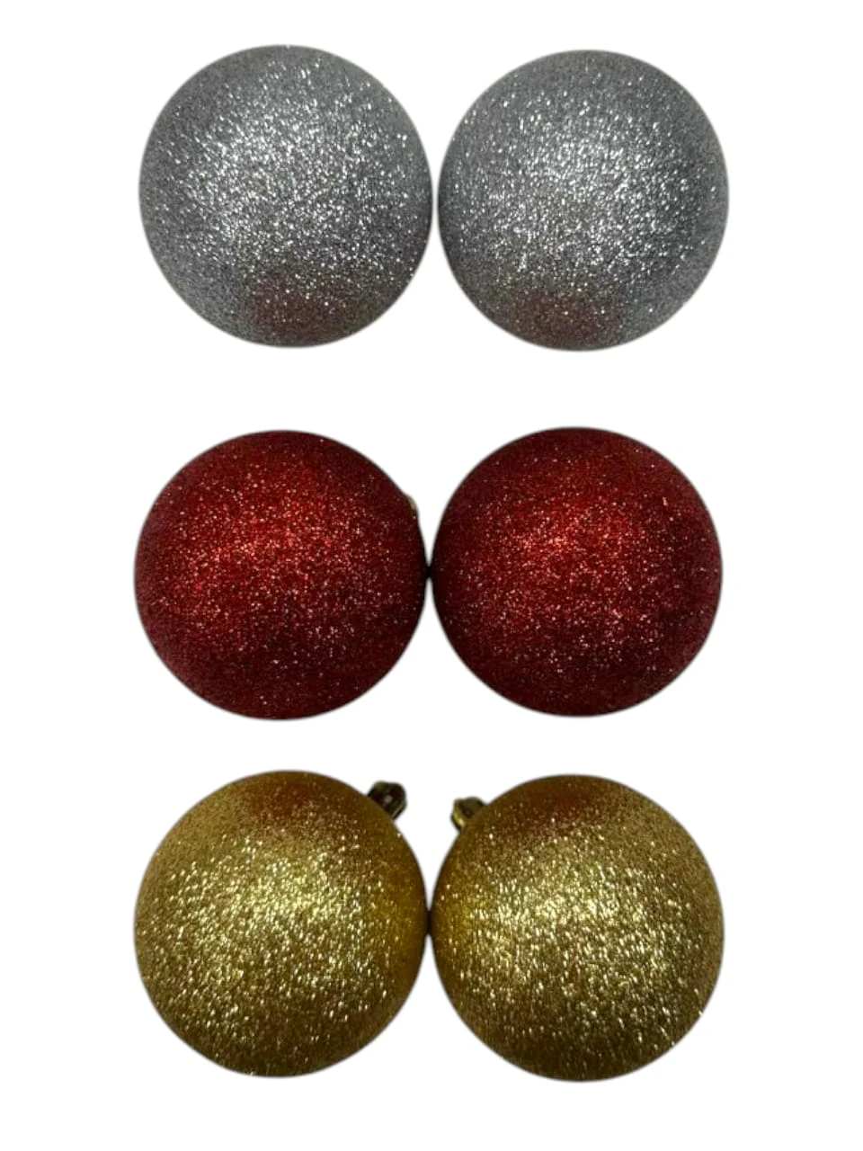 Bola glitter x2