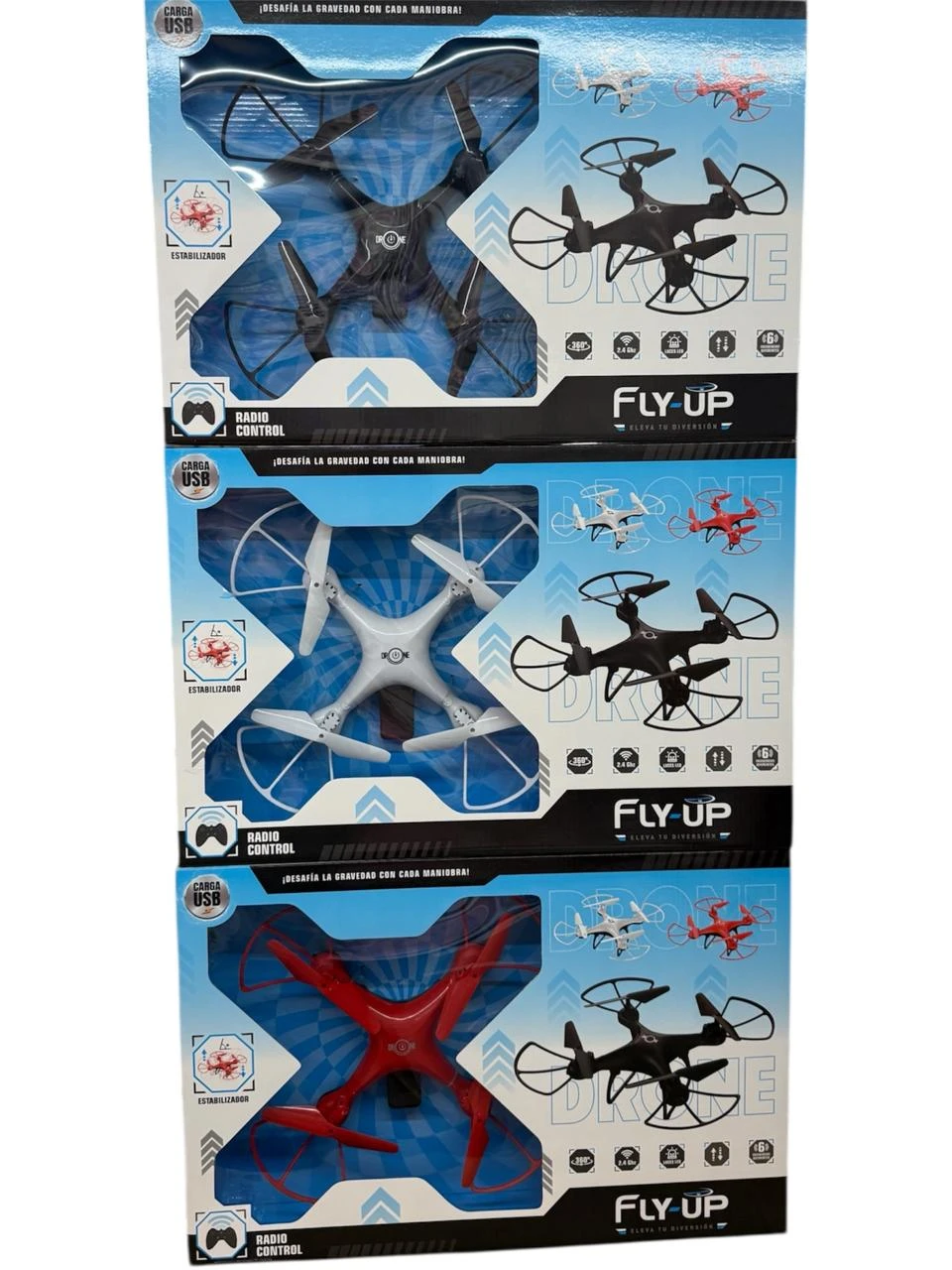 Dron 360 control remoto gigante