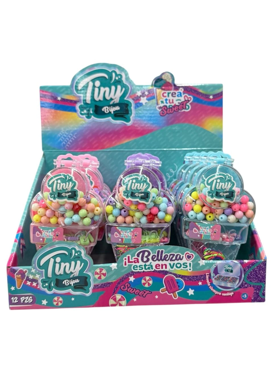 Set bijou cono helado