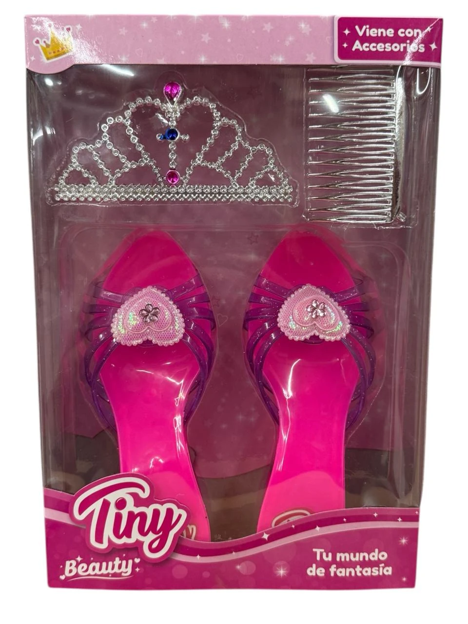 Zapato princesa c/ accesorios
