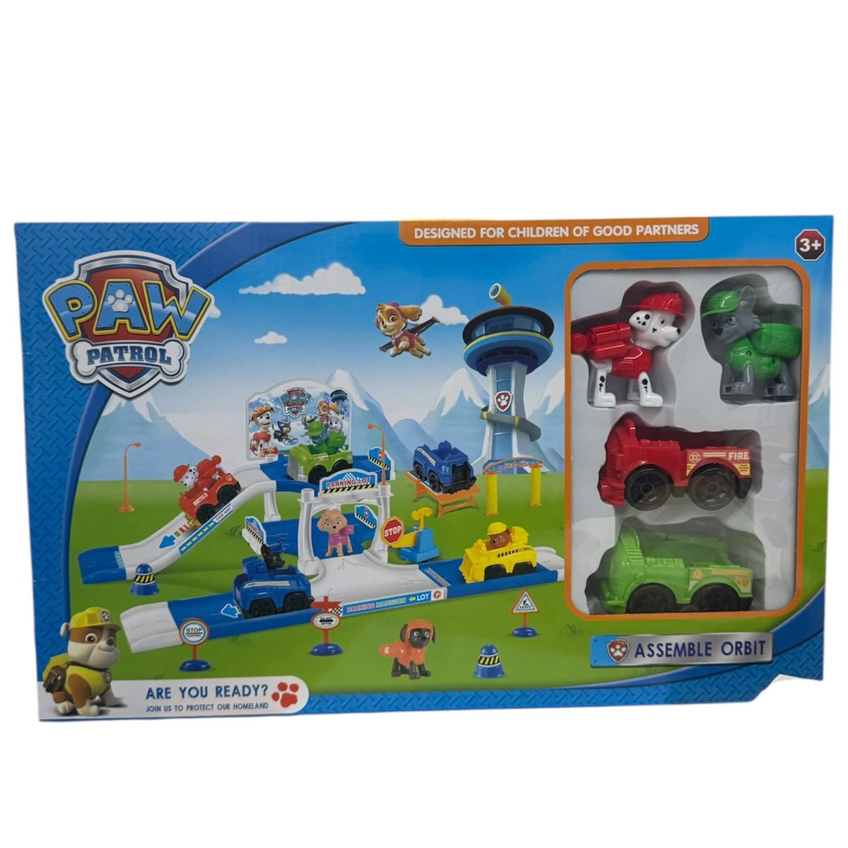 Pista garage PawPatrol
