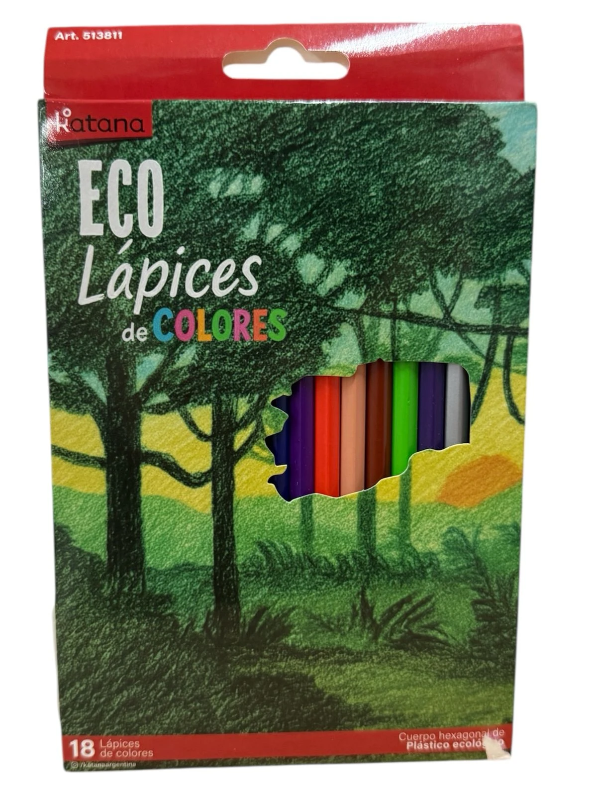 Lapices de colores x18