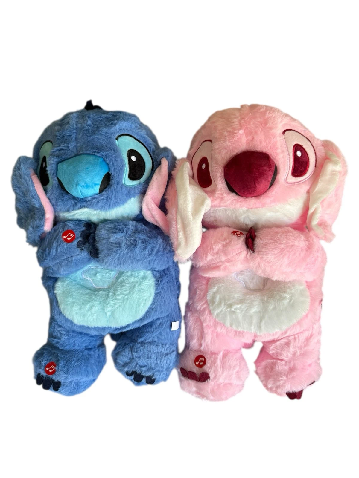 Peluche stich que respira c/ luz 40 cm