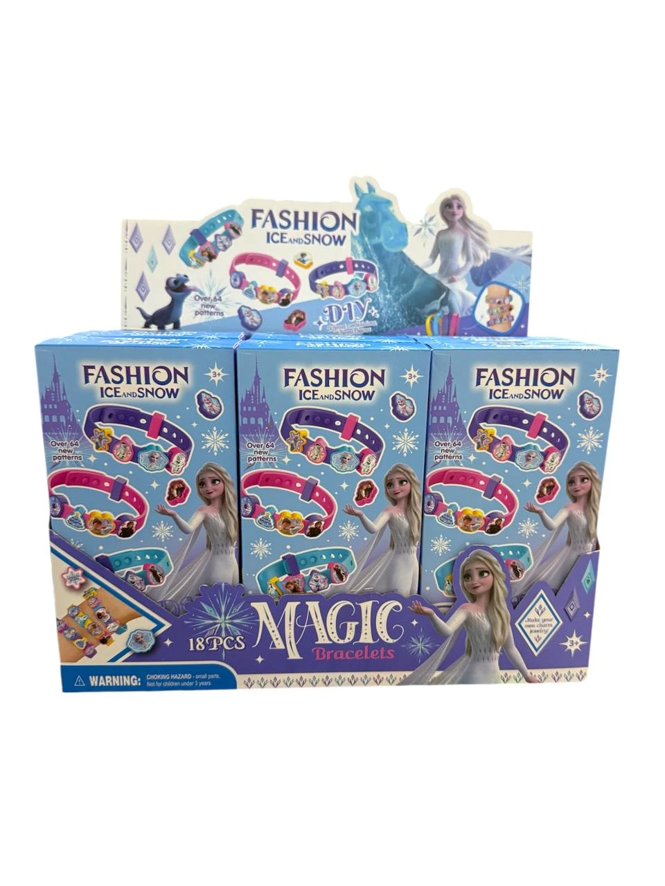 Set para armar pulseras frozen