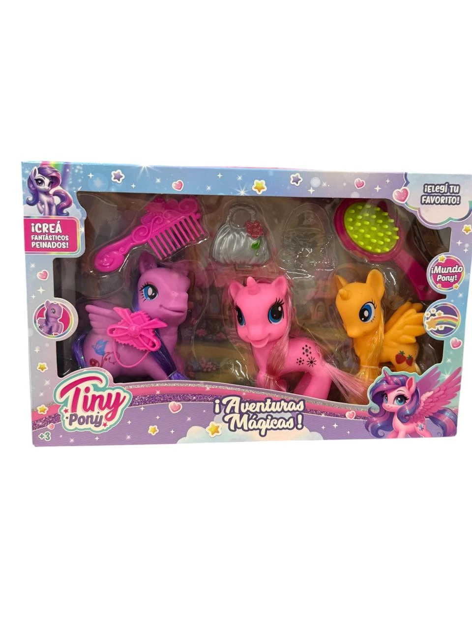 Pony con acc x3