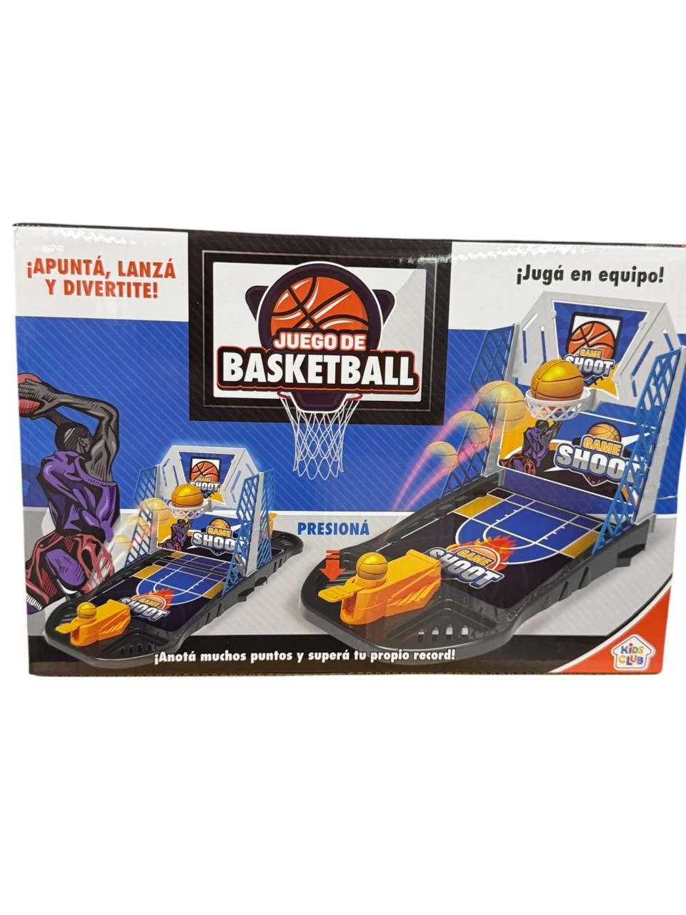 Juego de mesa de basquet