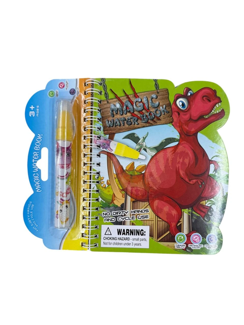 Libro magico para pintar dino ch
