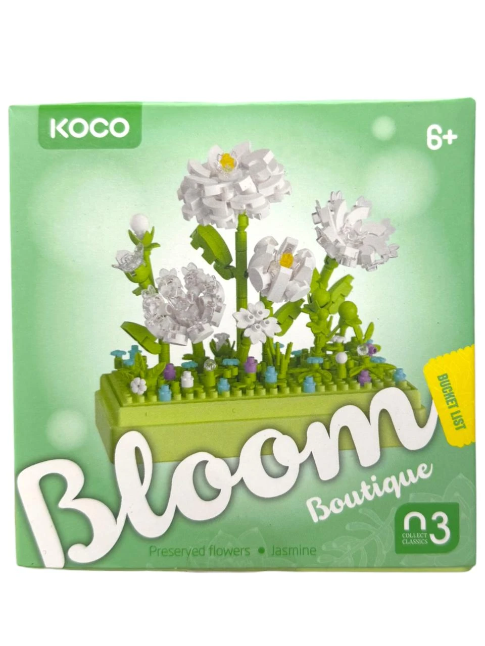 Mini bloques armables jazmin acrilico