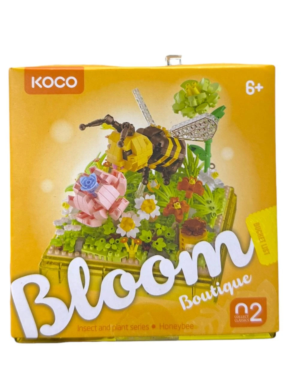 Mini bloques armables abeja acrilico
