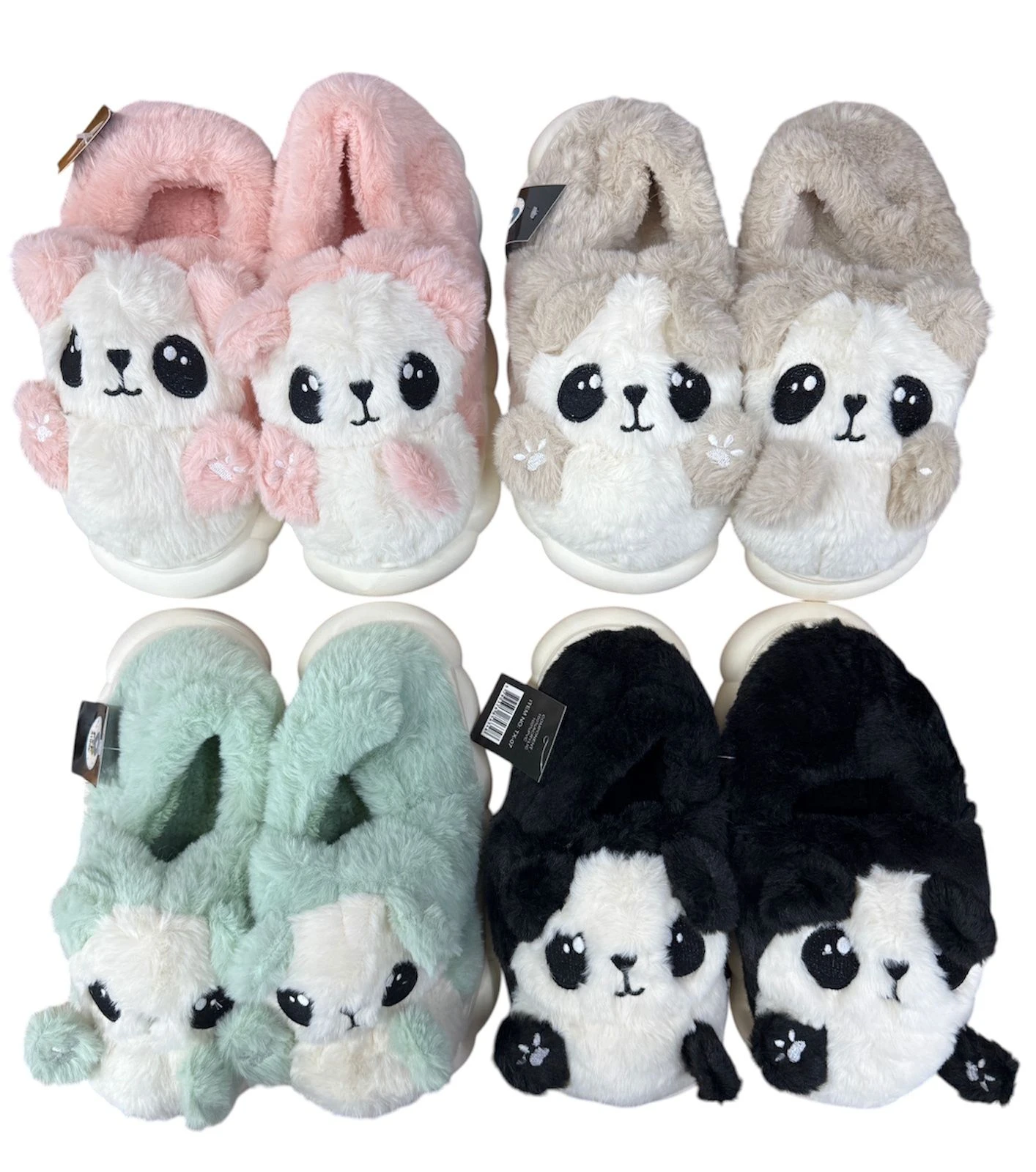 Pantuflas peluche con plataforma del 36 al 45