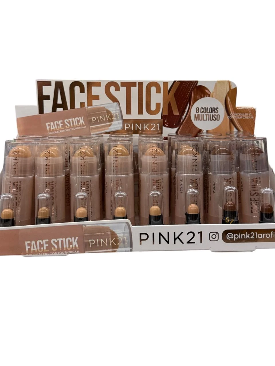 Contorno y corrector pink 21