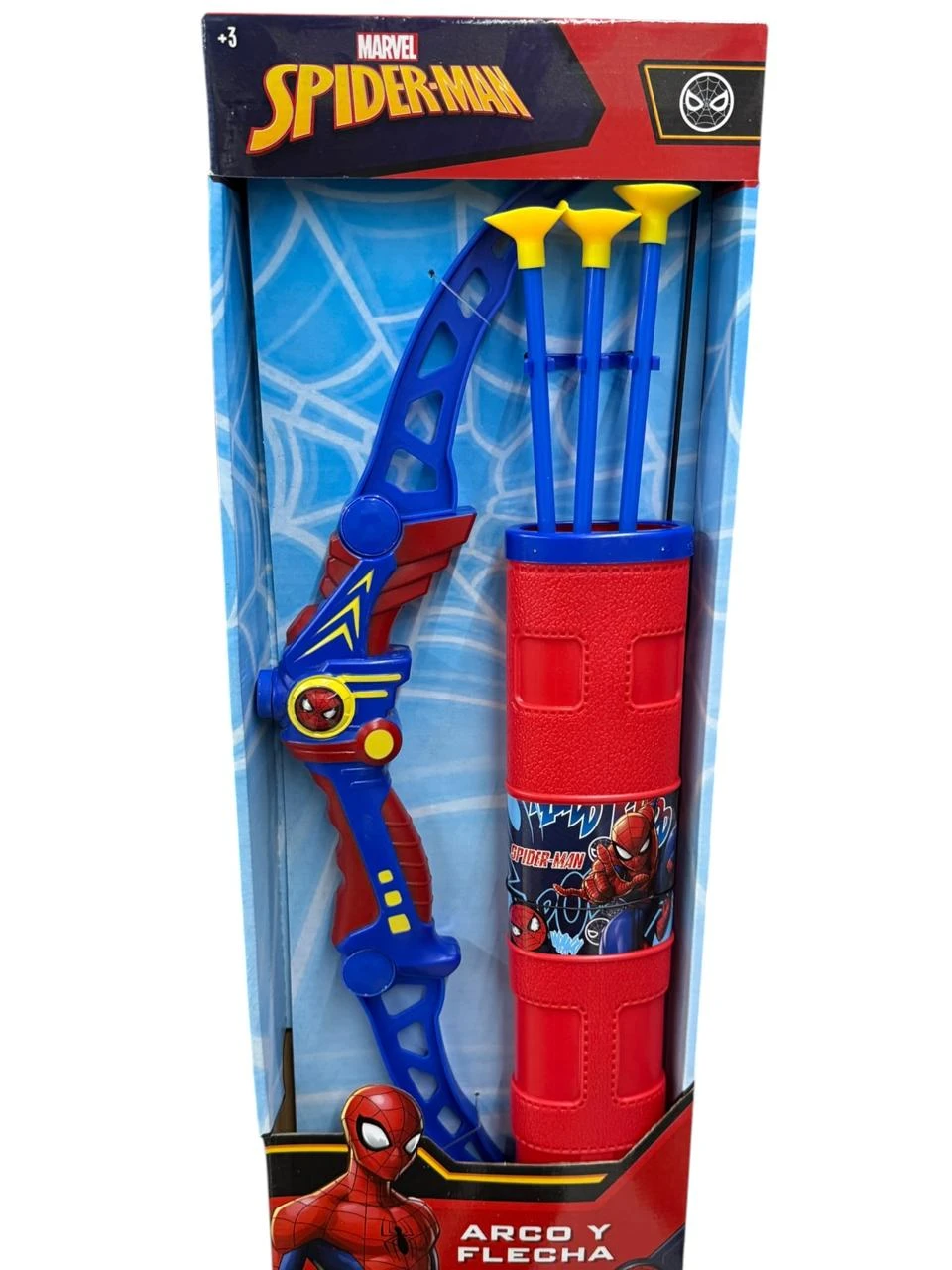 Arco y flecha Spiderman