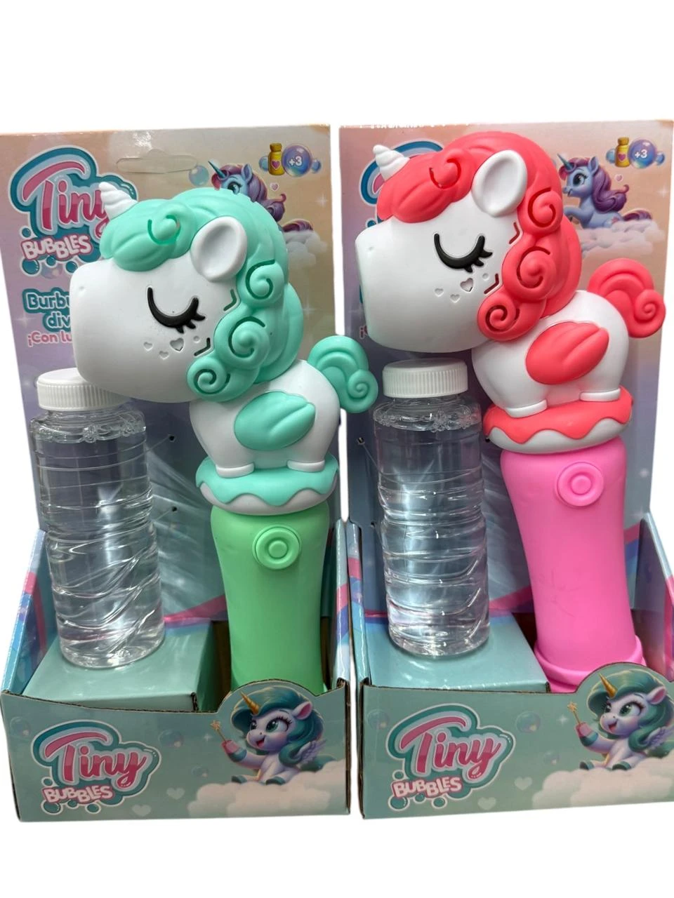 Burbujero unicornio a pila