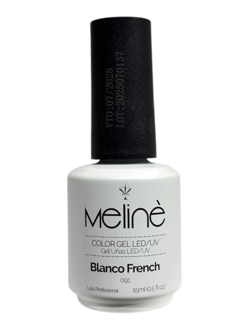 Esmalte semipermanente Meline 15ml Blanco French