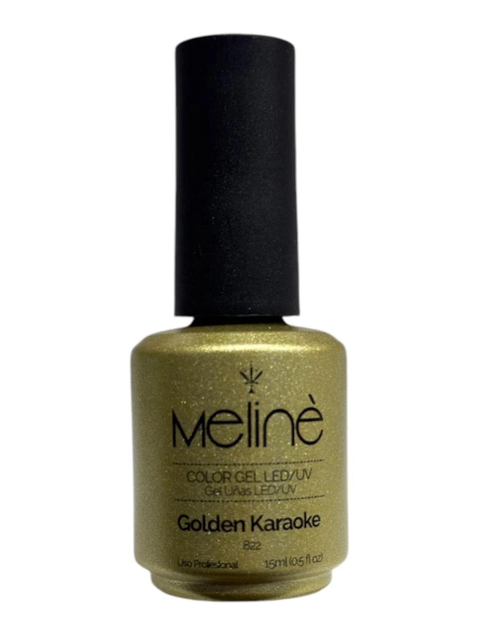 Esmalte semipermanente Meline brilloso 15ml Golden Karaoke