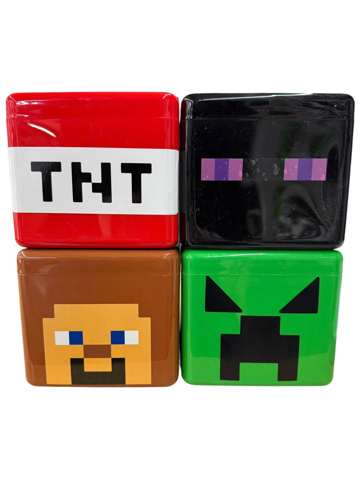 Cubo imantado minecraft con luz