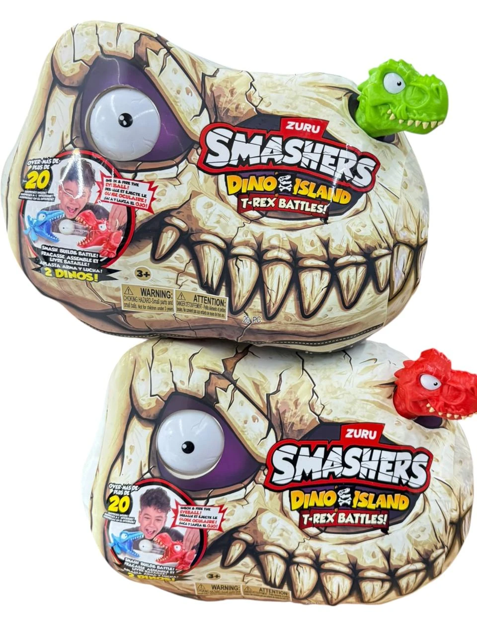 Smashers dino islas batalla de T-rex