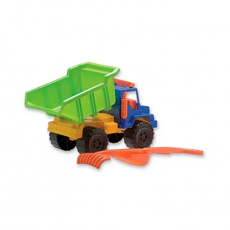 Camion Mediano Pala Y Rastrillo