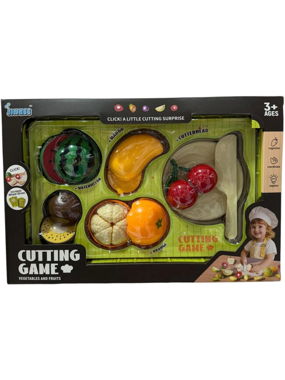 Fruras p/ cortar en plato
