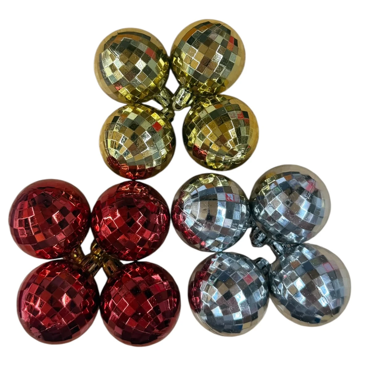 Bolas x4 Espejadas