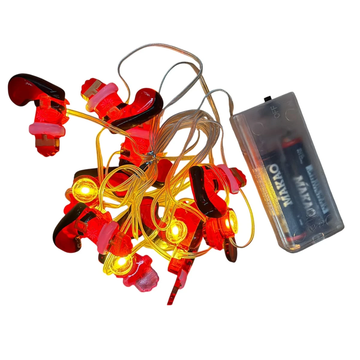 Luces decorativas navideñas calidas x10 luces